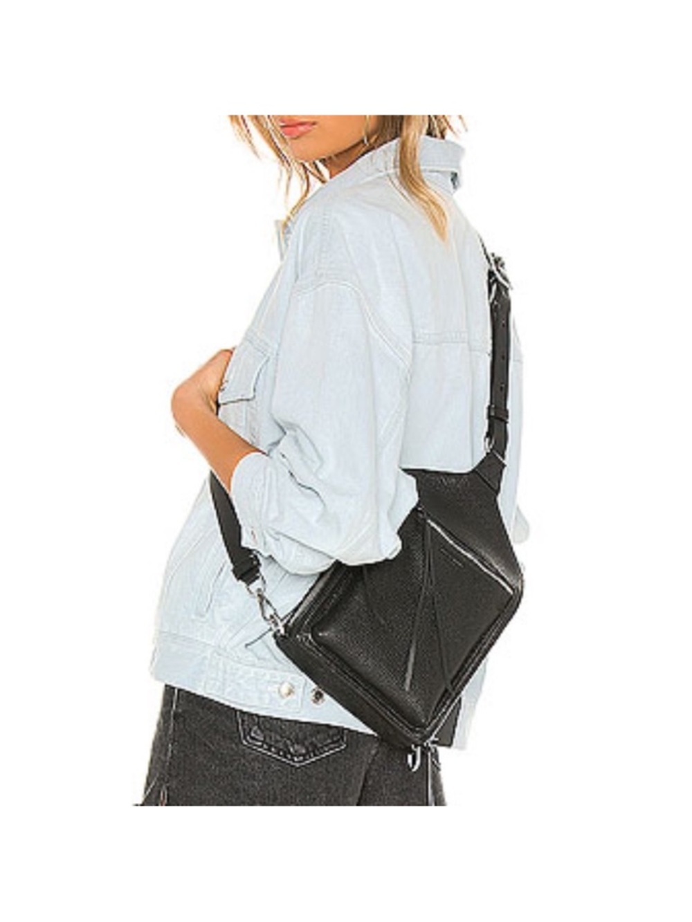 Rag & Bone Elliot Sling Pack Leather Crossbody Bag - Picture 2 of 16